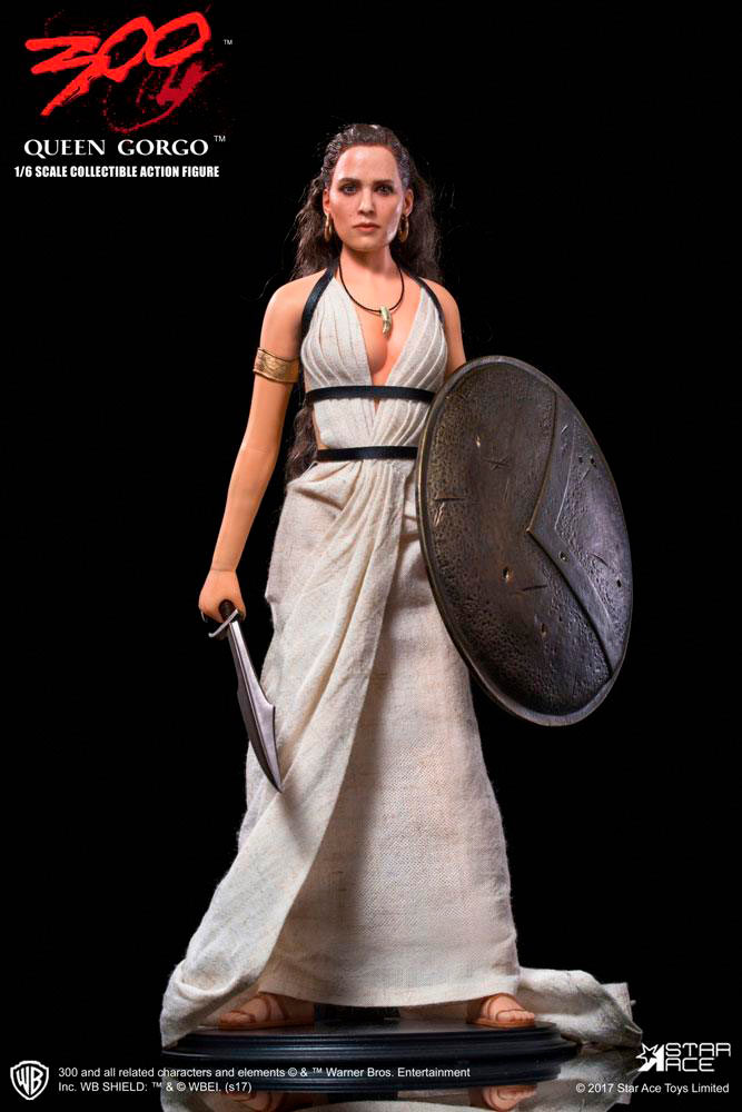 Figura Queen Gorgo 29 cm. 300: El origen de un imperio. Línea My Favourite Movie. Escala 1:6. Star Ace Toys