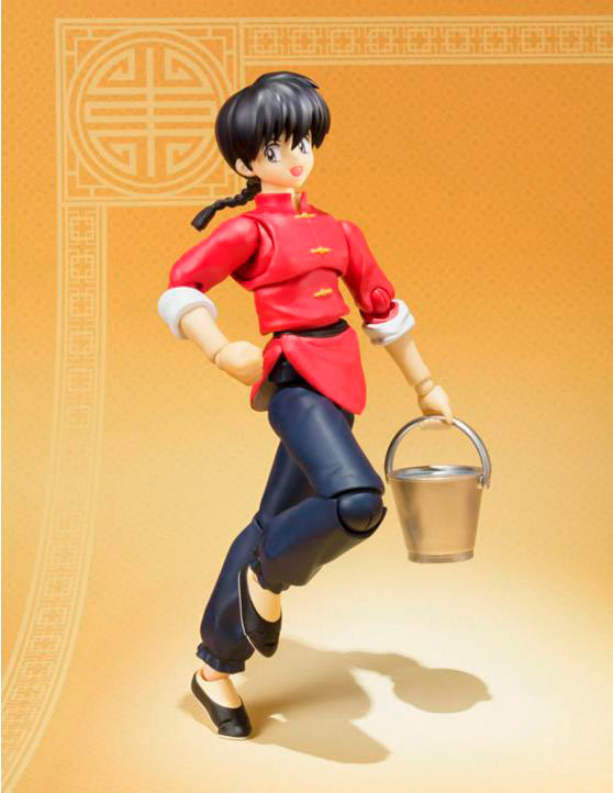 Figura Ranma Saotome chico 14cm. Ranma SH Figuarts (Bandai)