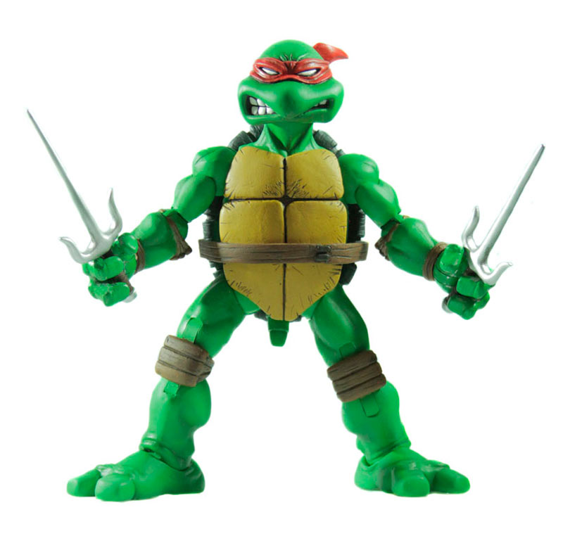 Figura Raphael 28 cm. Las Tortugas Ninja. Escala 1:6. Mondo