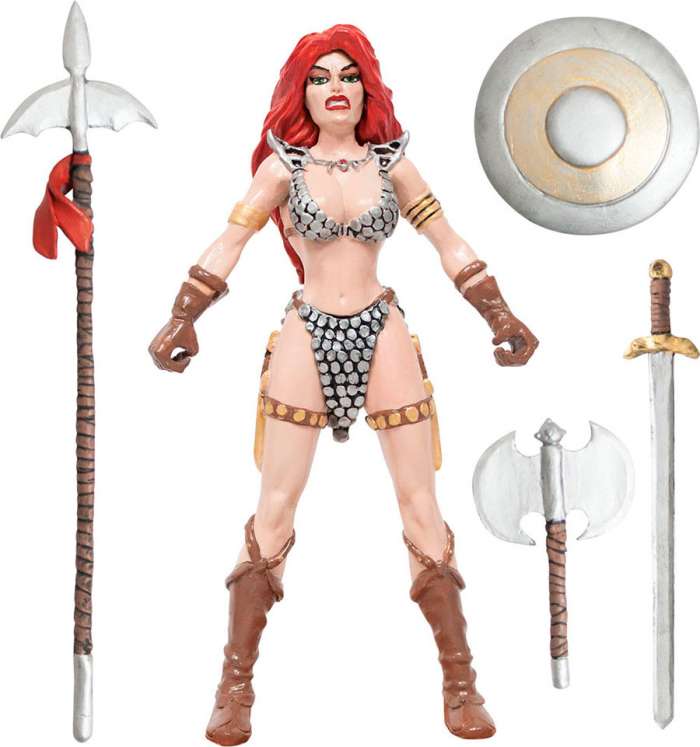 Figura Red Sonja maleable 20 cm. NJ Croce