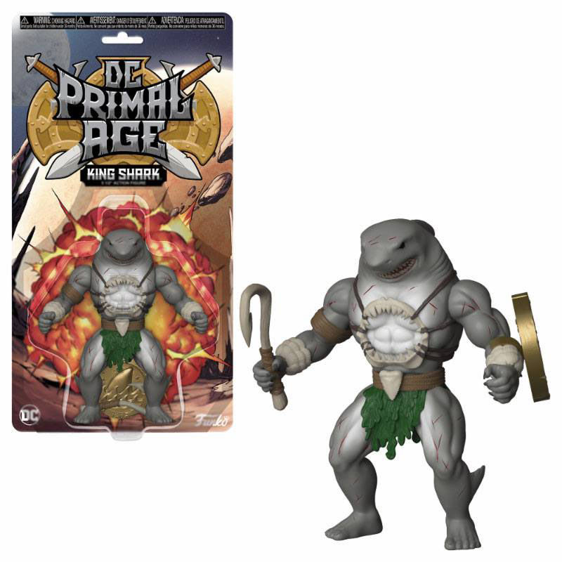 Figura Rey Tiburón 13 cm. DC Primal Age. DC Cómics. Funko