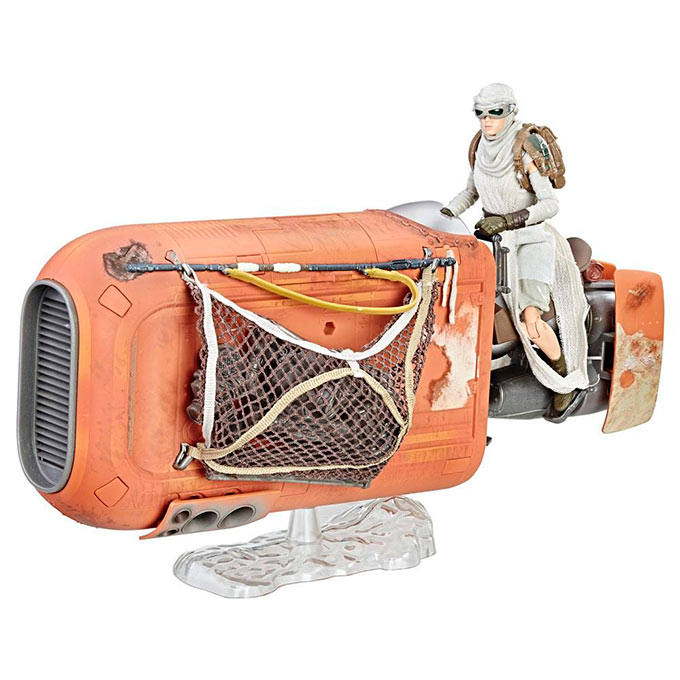 Figura Rey sobre Speeder (Jakku)