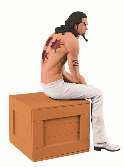 Figura Rob Lucci 12 cm. One Piece. Línea The Naked Body Calendar Vol.1. Banpresto