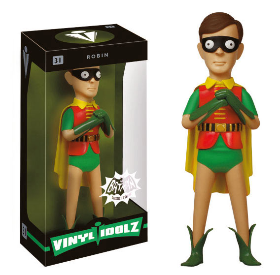 Figura Robin 20 cm. Batman. Serie TV 1966. Línea Vinyl Sugar. Funko
