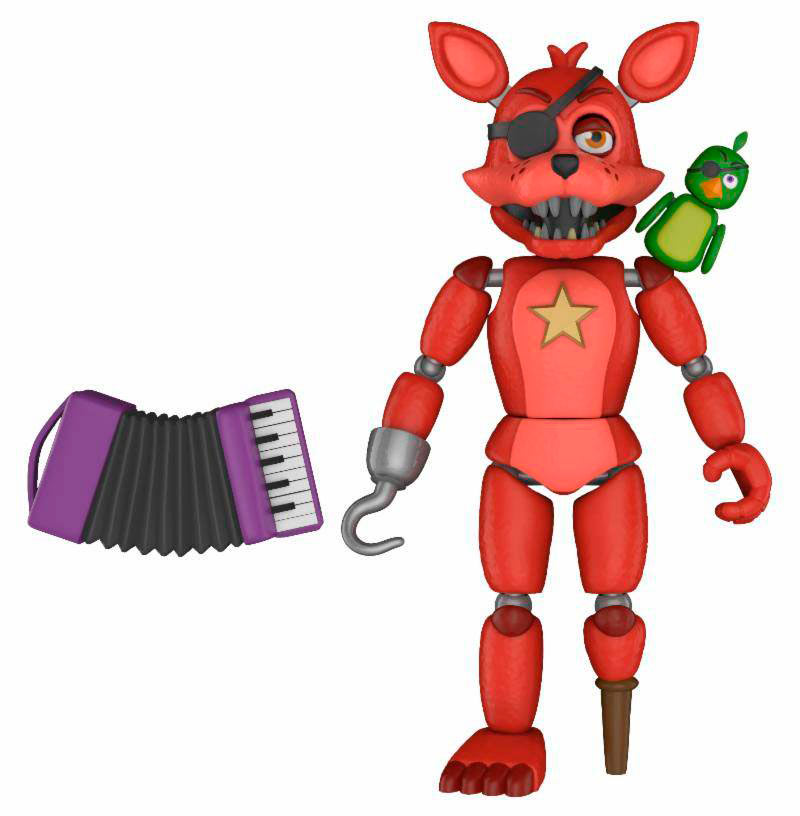 Figura Rockstar Foxy 13 cm. Five Nights at Freddy's Pizza Simulator