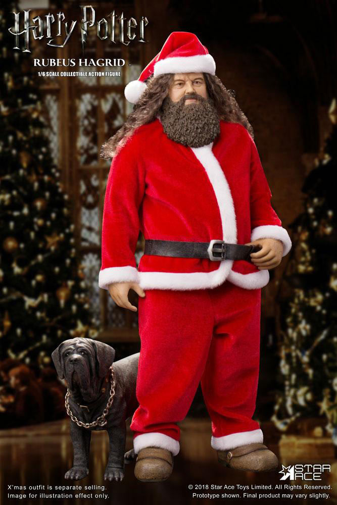 Figura Rubeus Hagrid 40 cm. Harry Potter. XMAS Special Version. My Favorite Movie. Escala 1:6. Star Ace Toys