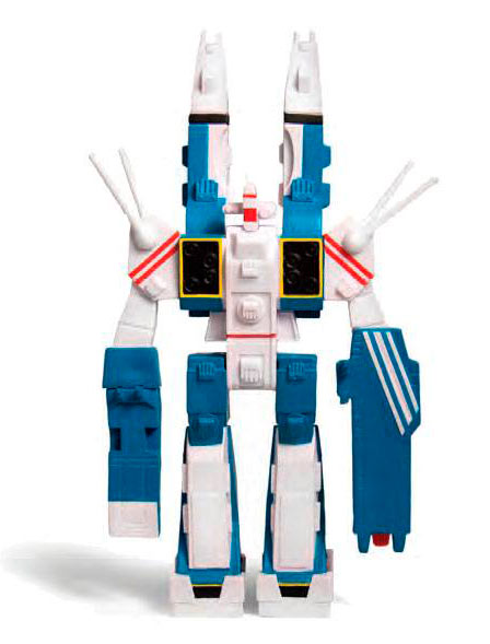 Figura SDF-1 10 cm. Robotech. ReAction. Super 7