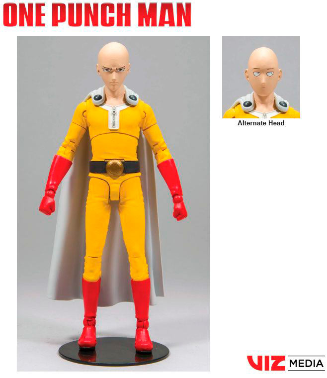 Figura Saitama 18 cm. One-Punch Man. McFarlane Toys