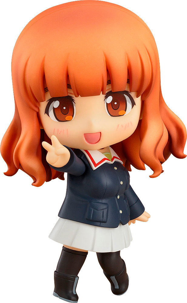 Figura Saori Takebe 10 cm. Girls und Panzer. Línea Nendoroid. Good Smile Company