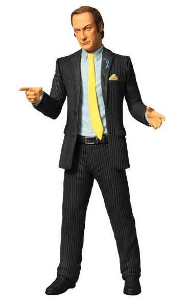 Figura Saul Goodman 15 cm. Breaking Bad. Mezco Toys