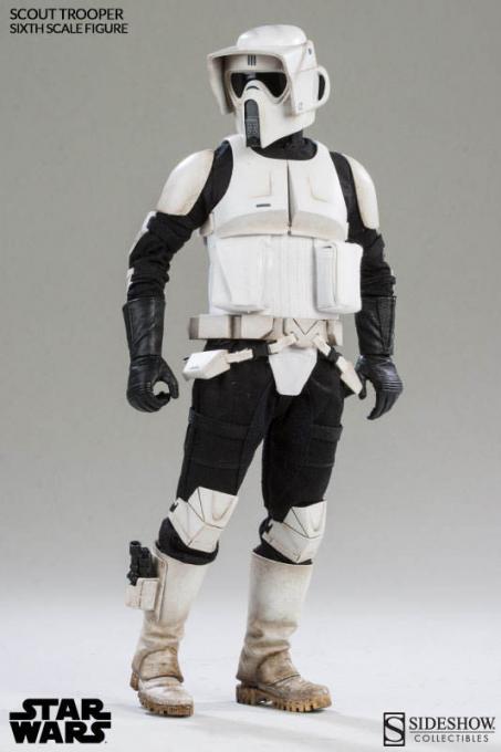 Figura Scout Trooper 30 cm. Escala 1/6. Star Wars. Sideshow Collectibles