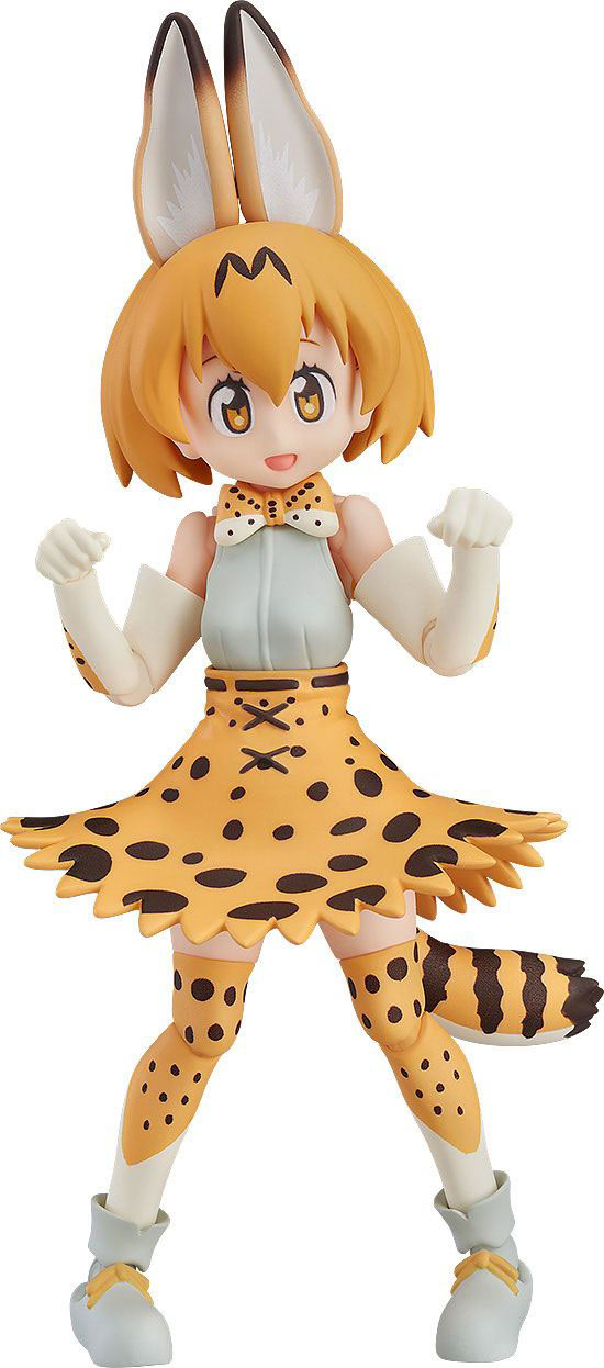 Figura Serval 13 cm. Kemono Friends. Línea Figma. Max Factory
