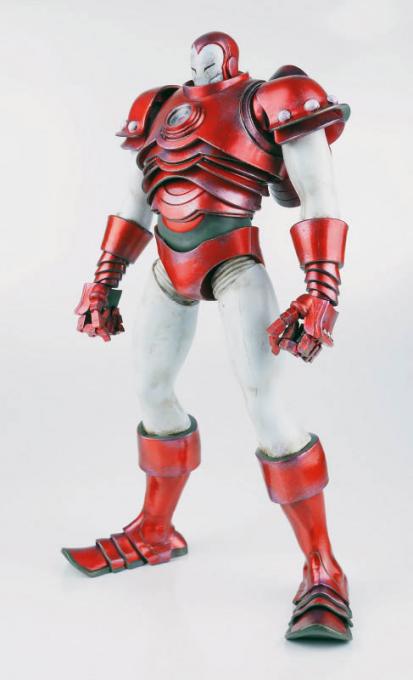 Figura Silver Centurion Iron Man 34 cm. Escala 1/6. Invincible Iron Man. ThreeA Toys