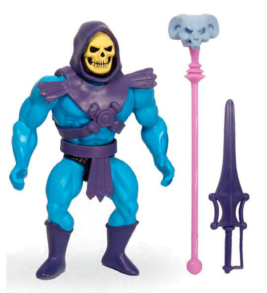 Figura Skeletor 14 cm. Masters del Universo. Super 7. Vintage Collection