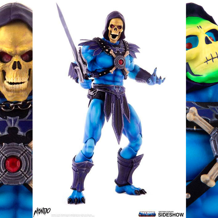 Figura Skeletor 30 cm. Masters del Universo. Escala 1:7. Mondo
