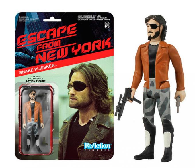Figura Snake Plissken con chaqueta
