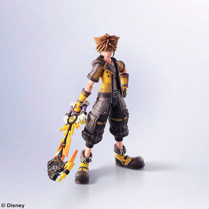 Figura Sora Guardian 16 cm. Kingdom Hearts III Bring Arts. Square-Enix