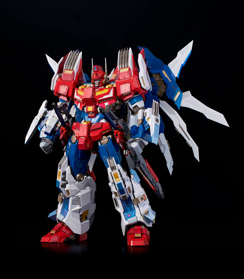 Figura Star Saber 21 cm. Transformers. Con luz. Flame Toys. Flame Toys