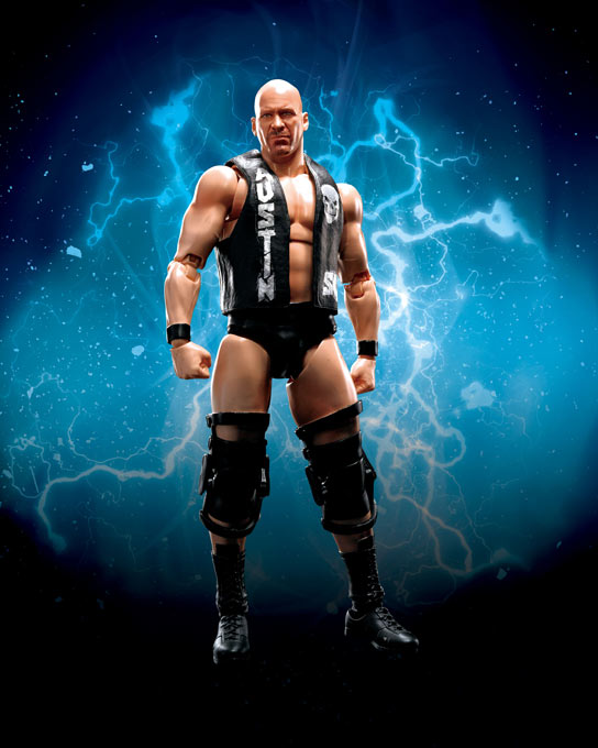 Figura Stone Cold (Steve Austin) 16 cm. WWE. Bandai. S.H. Figuarts. Pressing Catch