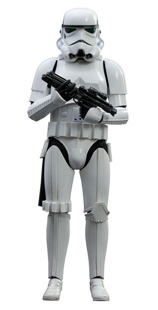 Figura Stormtrooper 30 cm. Star Wars. Deluxe Version. Con luz. Movie Masterpiece. Hot Toys