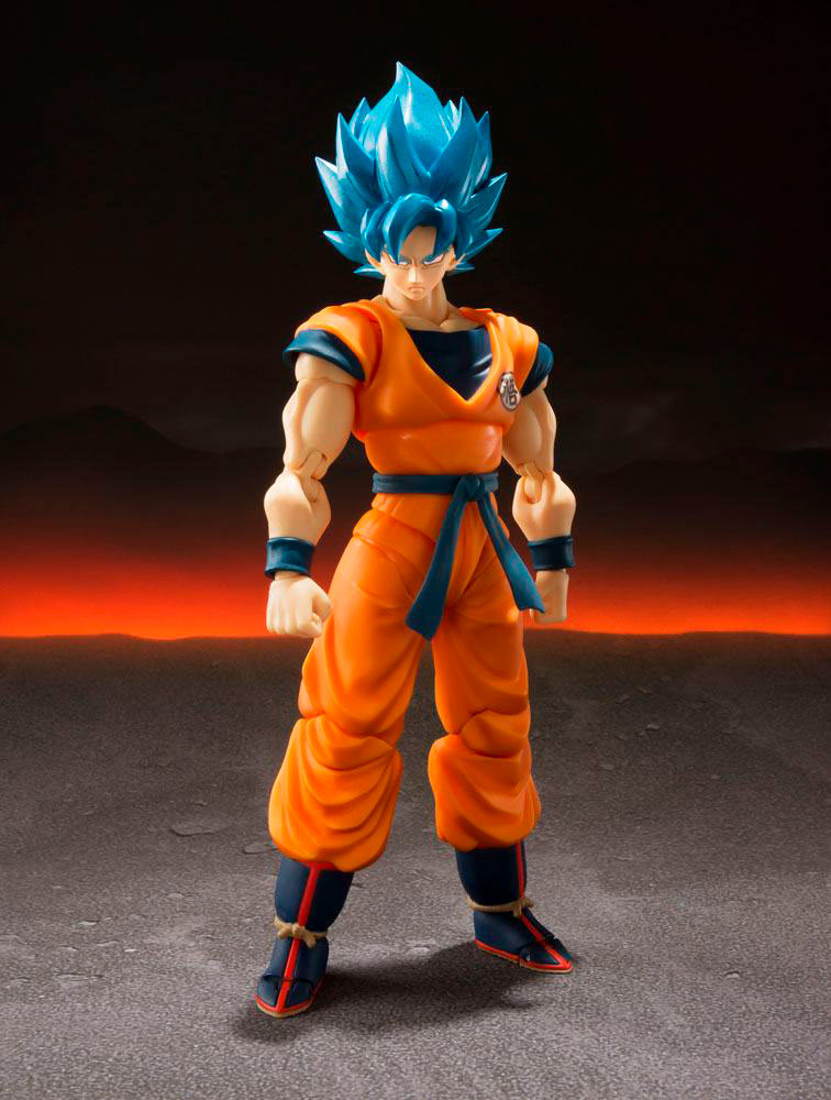 Figura Super Saiyan God Super Saiyan Goku Super 14 cm. Dragon Ball Super: Broly. S.H. Figuarts. Bandai