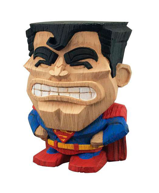Figura Superman 8 cm. Línea Teekeez. Serie 1. DC Cómics. Cryptozoic Entertainment
