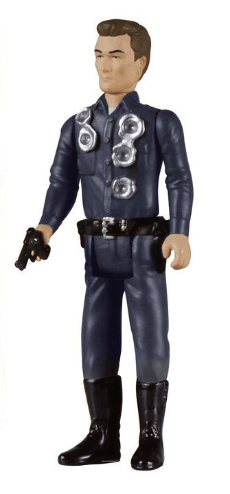 Figura T-1000 Patrolman Final Battle 10 cm. Línea ReAction. Terminator 2: el jucio final. Funko