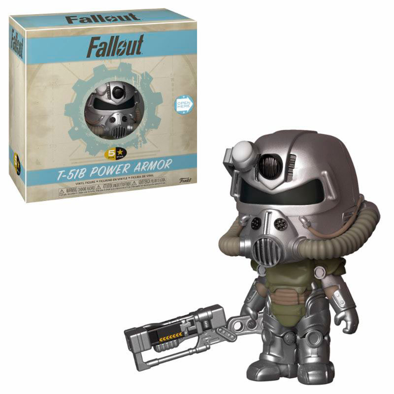 Figura T-51 Power Armor 8 cm. Fallout. 5 Star. Funko