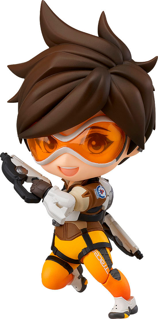 Figura Tracer 10 cm. Overwatch. Línea Nendoroid. Classic Skin Edition. Good Smile Company