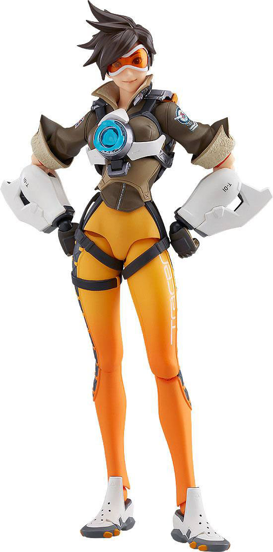 Figura Tracer 14 cm. Overwatch. Línea Figma. Good Smile Company