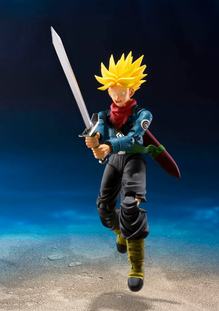Figura Trunks Tamashii Web Exclusive 14 cm. Dragonball Super. S.H. Figuarts. Bandai