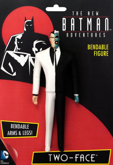 Figura Two-Face maleable 14 cm. Batman DC Cómics. NJ Croce