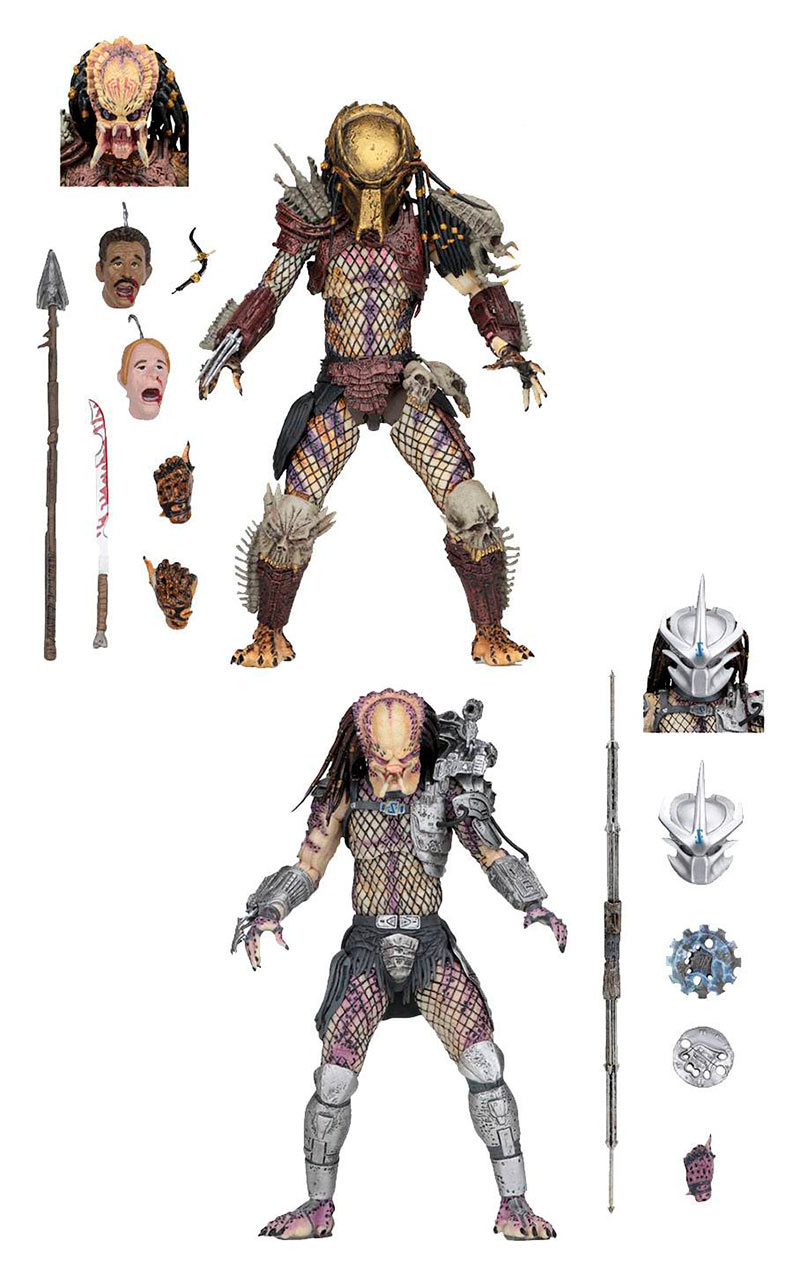 Figura Ultimate Bad Blood & Enforcer 20 cm. Predator: Bad Blood. NECA