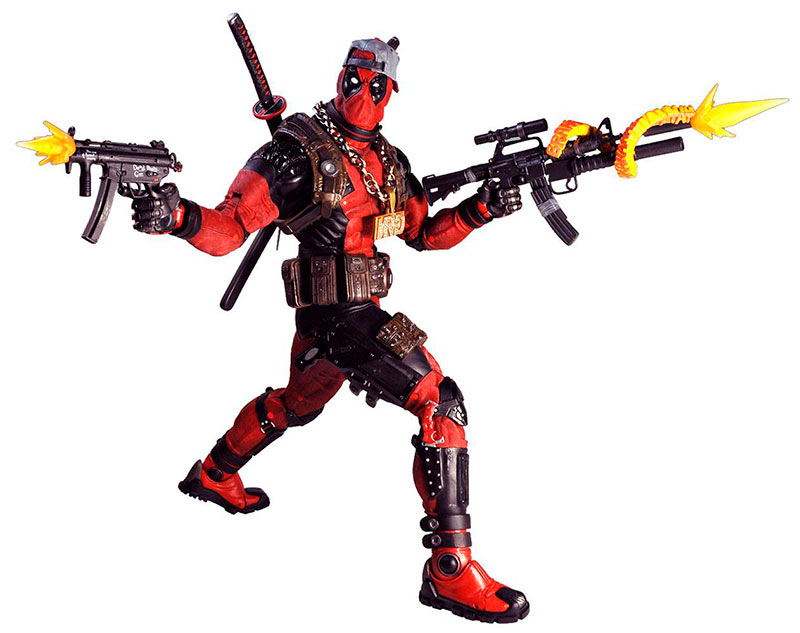 Figura Ultimate Deadpool 45 cm. Escala 1:4. Marvel Classics. NECA