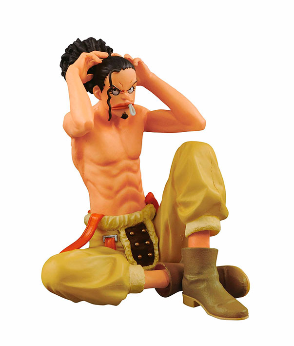 Figura Usopp 8 cm. One Piece. Línea The Naked Body Calendar Vol.4. Banpresto