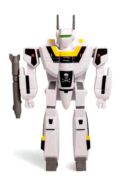 Figura VF-1S 10 cm. Robotech. ReAction. Super 7