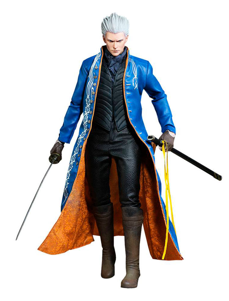 Figura Vergil 30 cm. Devil May Cry 3. Escala 1:6. Asmus Collectible Toys