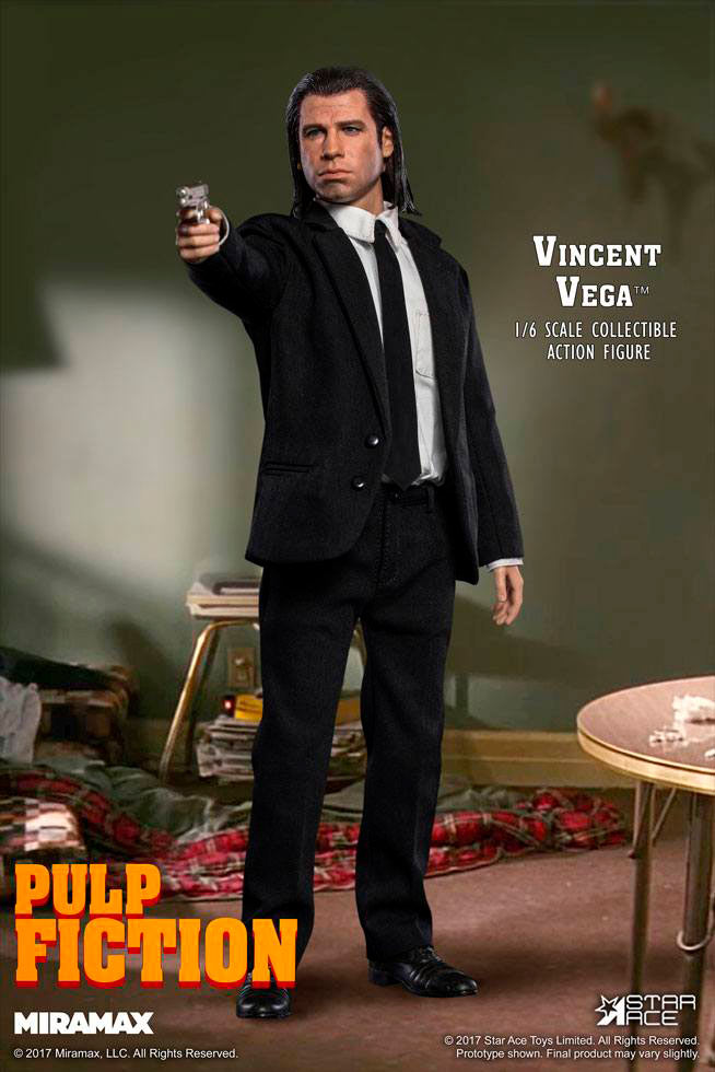 Figura Vincent Vega 30 cm. Pulp Fiction. Línea My Favourite Movie. Escala 1:6. Star Ace Toys