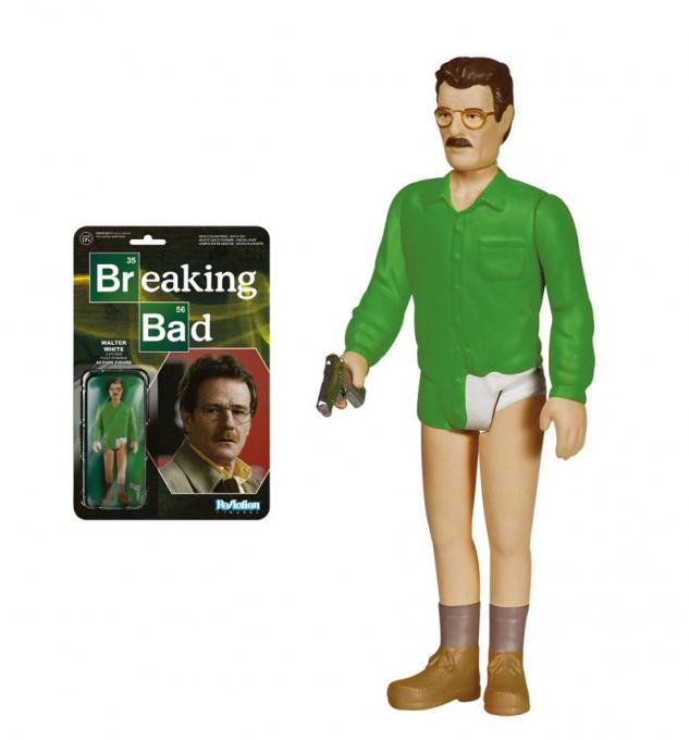Figura Walter White 10 cm. Breaking Bad. Línea ReAction. Funko