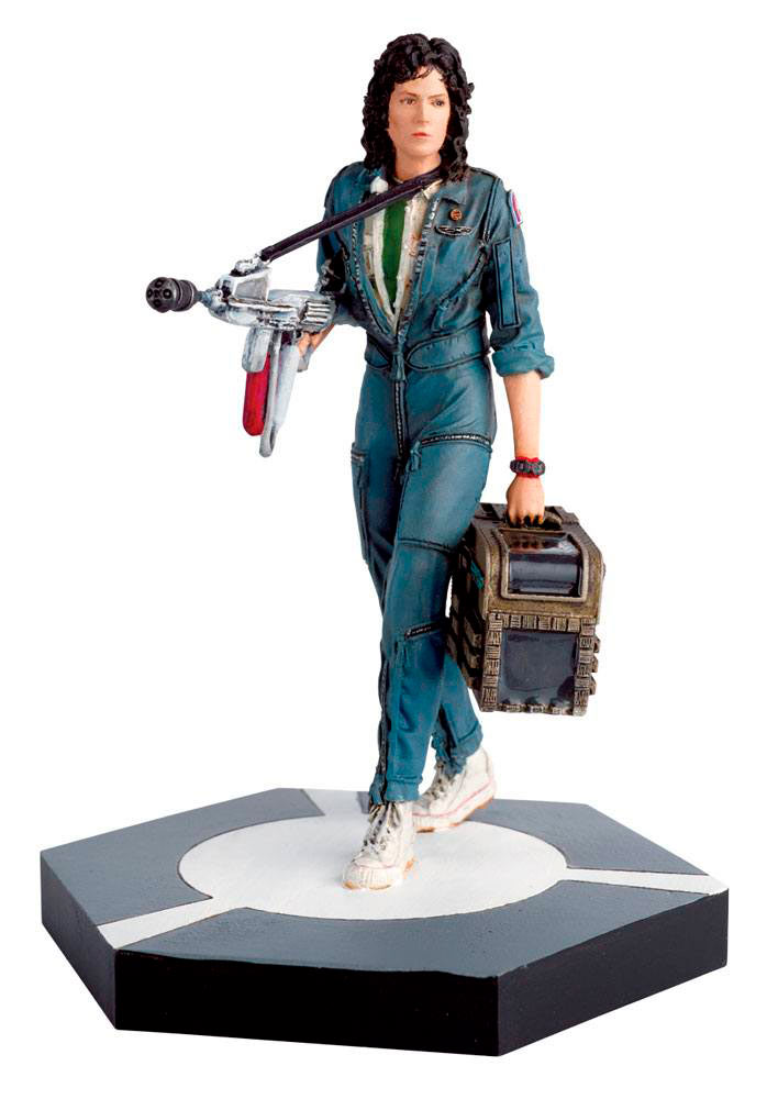 Figura Warrant Officer Ellen Ripley (Alien) 11 cm. Alien & Predator. The Alien & Predator Figurine Collection. Eaglemoss Publications