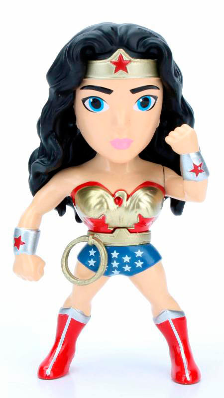 Figura Wonder Woman 10 cm. Línea Metals Die Cast. DC Cómics. Jada Toys