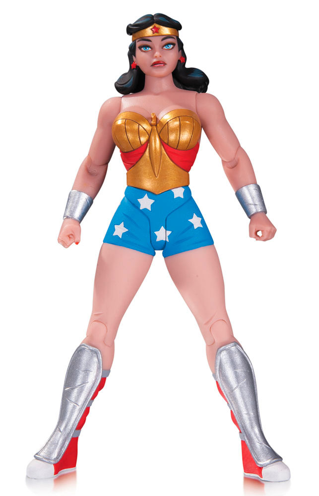 Figura Wonder Woman 17 cm. Diseño de Darwyn Cooke. Línea DC Comics Designer Action Figures. DC Collectibles