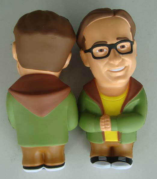 Figura antiestrés The Big Bang Theory. Leonard Hofstadter 14 cm
