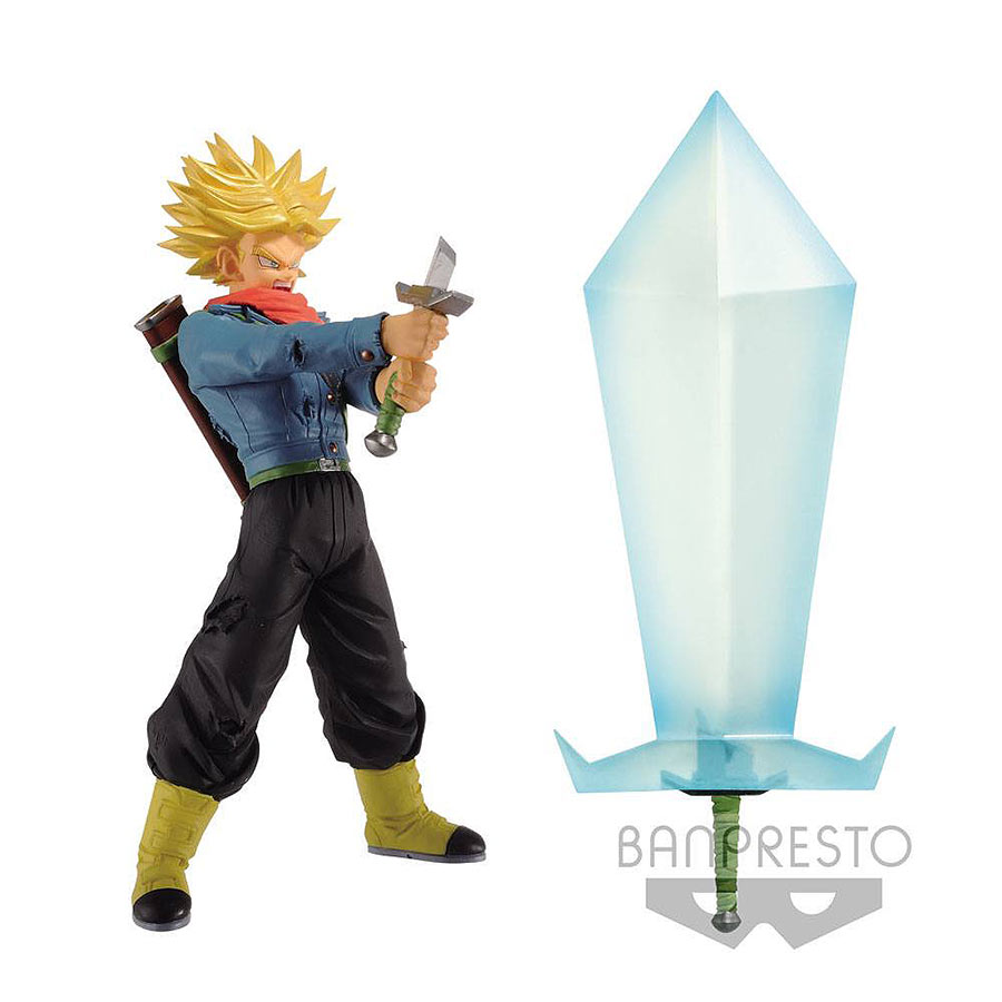 Figura de Trunks con Blade of Hope 24 cm. Dragon Ball Super. Super Saiyan 2. Banpresto
