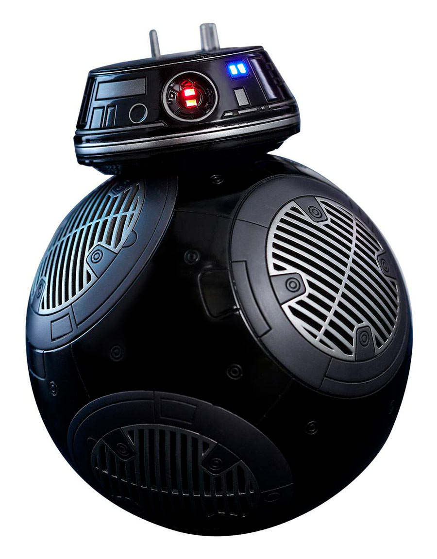 Figura droide BB-9E 11 cm. Star Wars: the Last Jedi. Con luz. Hot Toys