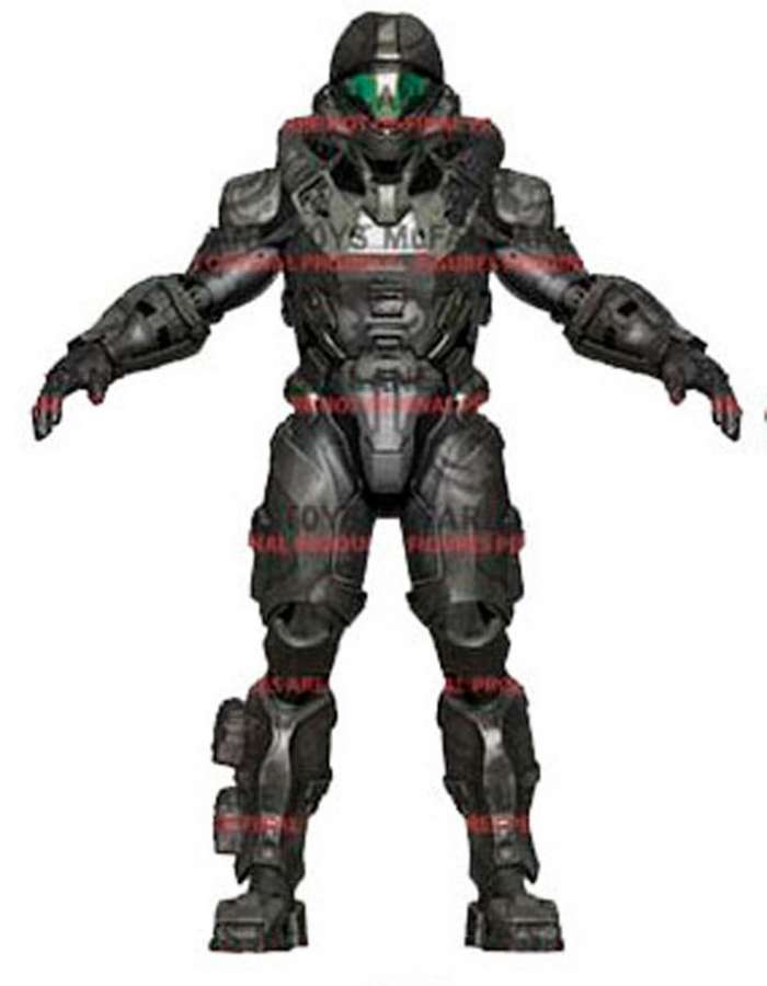 Figura soldado Spartan Buck 15 cm. Halo 5. McFarlane Toys
