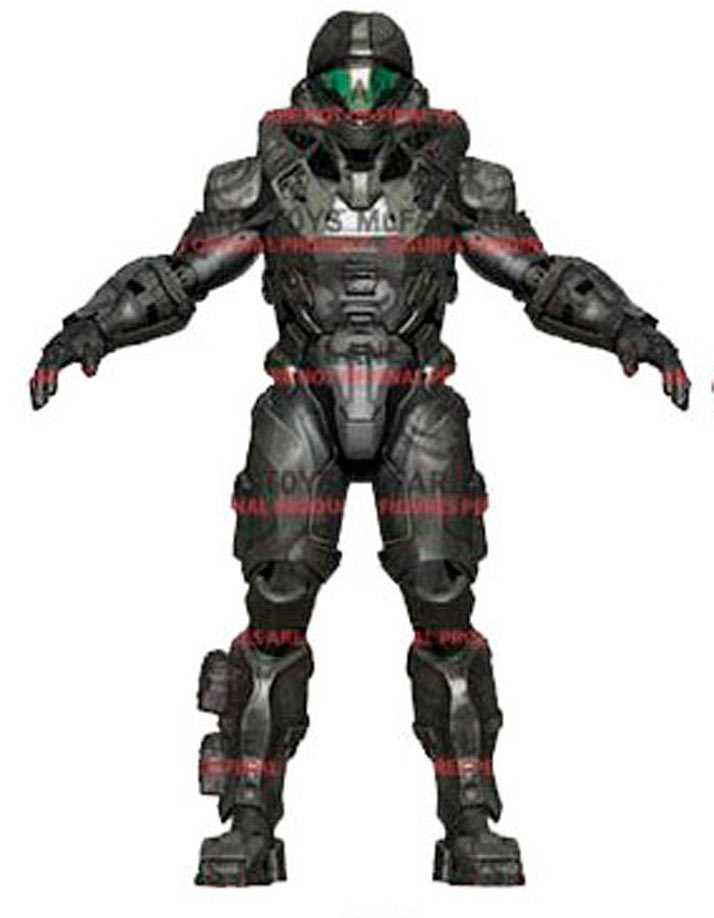 Figura soldado Spartan Buck 15 cm. Halo 5. McFarlane Toys