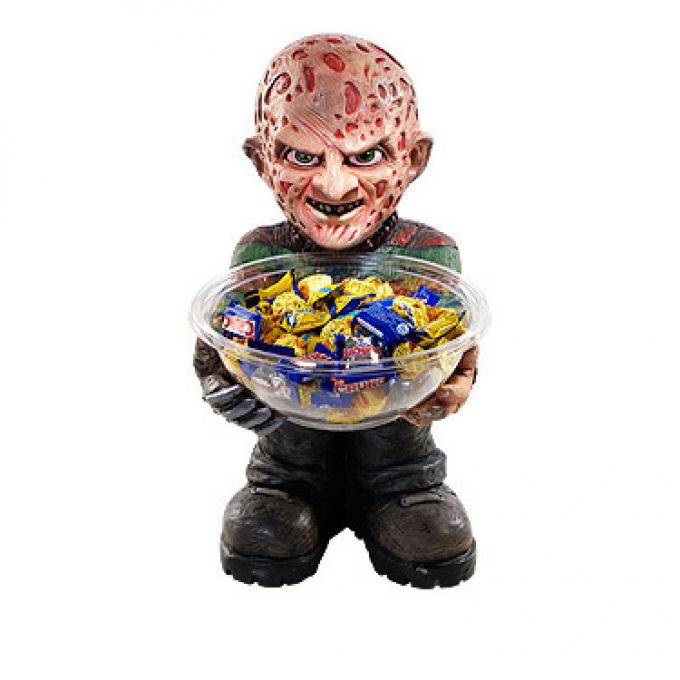 Figura soporte para caramelos Pesadilla en Elm Street. Freddy Krueger