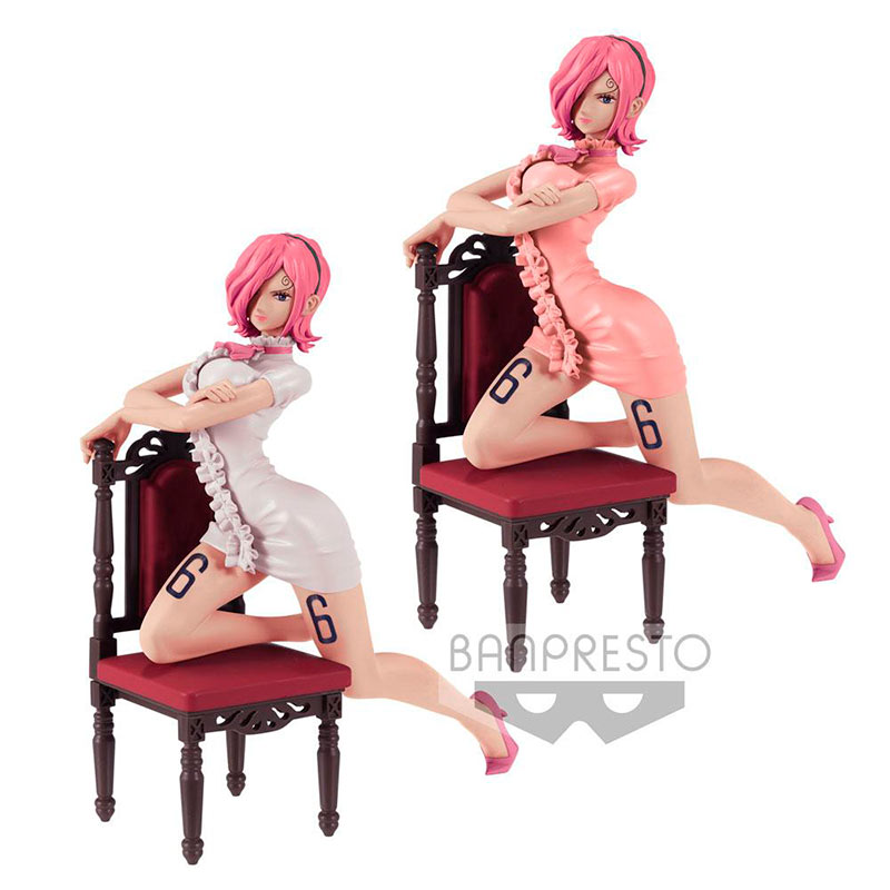 Figuras Reiju 15 cm. One Piece. Línea Girly Girls. Banpresto