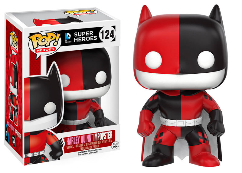 Funko POP Batman as Harley Quinn 9 cm. Batman. Colección Impopster